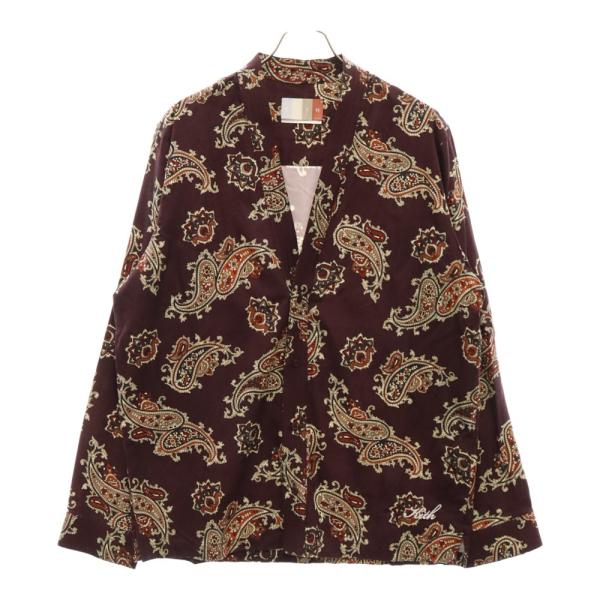 KITH キス 22SS Printed Sullivan Shirt Pasley ペイズリープリント 総 