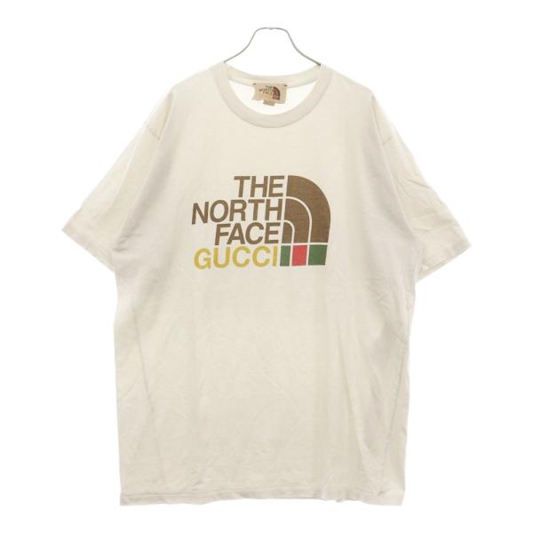 GUCCI グッチ ×THE NORTH FACE Logo Oversize Tee ザ ノースフェイス  