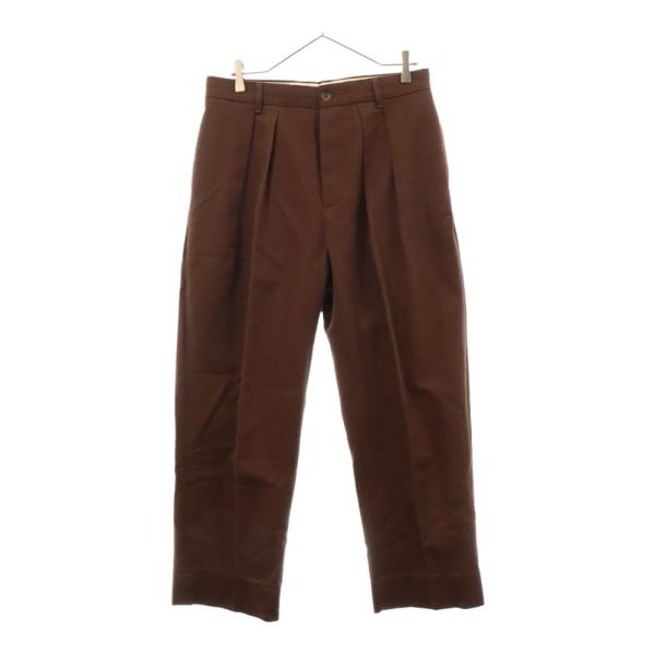 NEAT（ニート） USA製 2タック チノ ロングパンツ ブラウン : BRING