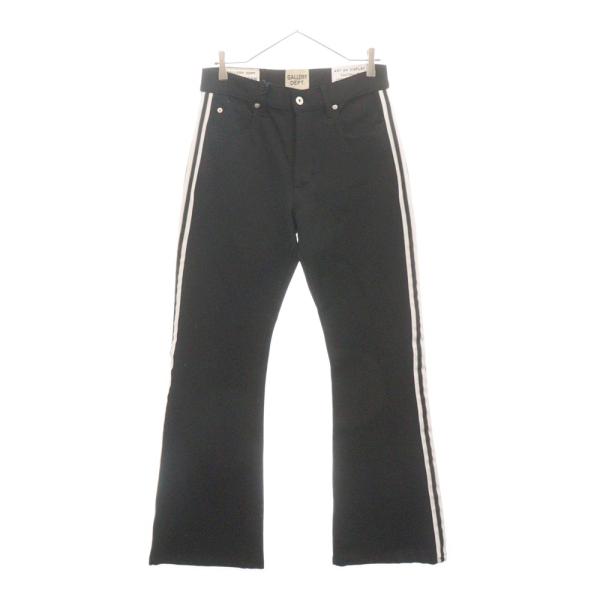 GALLERY DEPT. ギャラリーデプト 23SS LOGAN POLY FLARE サイドラインフレアパンツ ブラック shopbring_9224l050001