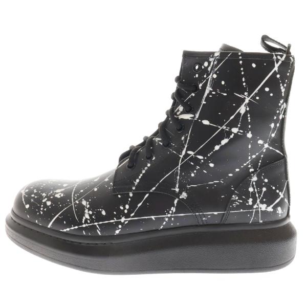 Alexander McQueen（アレキサンダーマックイーン） Paint Race Up Boot
