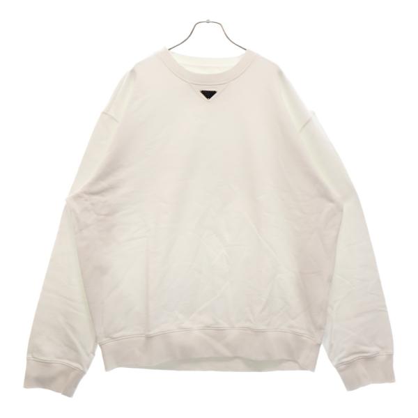 PRADA プラダ 三角ロゴ プリントショート丈 半袖スウェット ホワイト 135709 S221 10NA Amazon | [Prada] プラダ Tシャツ ラインストーン 三角ロゴ コットン
