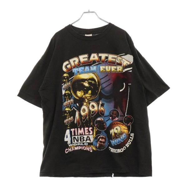 USA製 90s シカゴブルズ NBAワールドチャンピオンズTシャツ L ヴィンテージ 90s NBA シカゴブルズ ワールドチャンピオン 両面