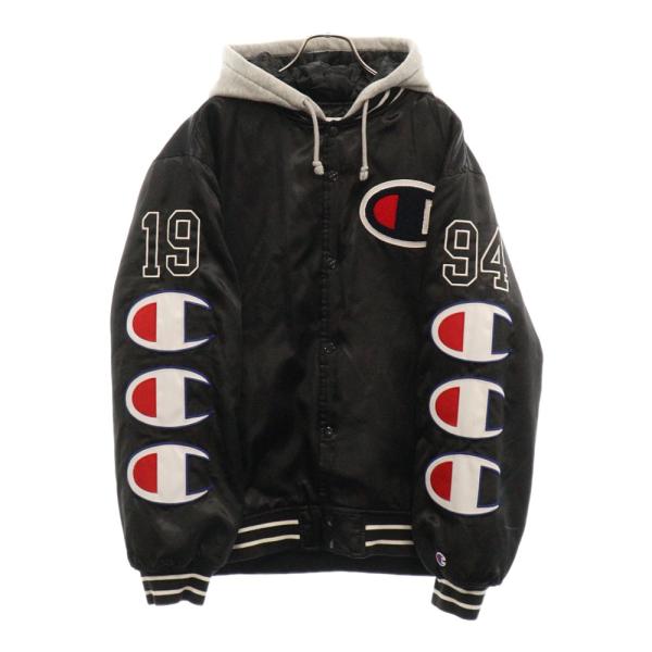 Supreme シュプリーム 18AW×Champion Hooded Satin Varsity Supreme シュプリーム 18AW×Champion Hooded Satin Varsity