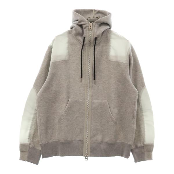 sacai レディース・ジップアップ スウェット フーディー　完売品 SACAI＜サカイ＞ジップアップ スウェットフーディー（2223538
