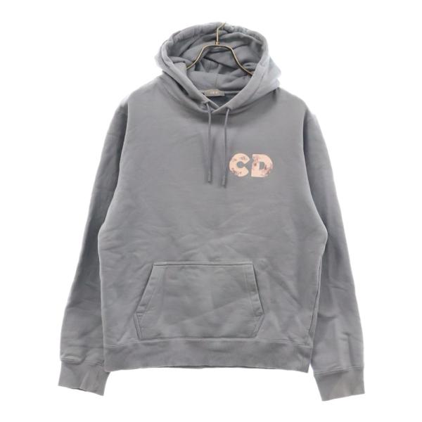 希少 ディオール　ダニエル・アーシャム CD フーディ パーカー ブラック M DIOR ディオール CD ICON HOODIE/刺繍 ロゴ パーカー/113J698A0531 989