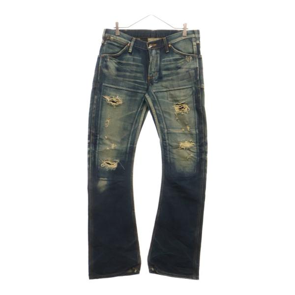 d.i.aダメージ加工ブーツカットデニム d.i.a. デニム ダメージ加工 GAL ブーツカット ギャル ダイヤ