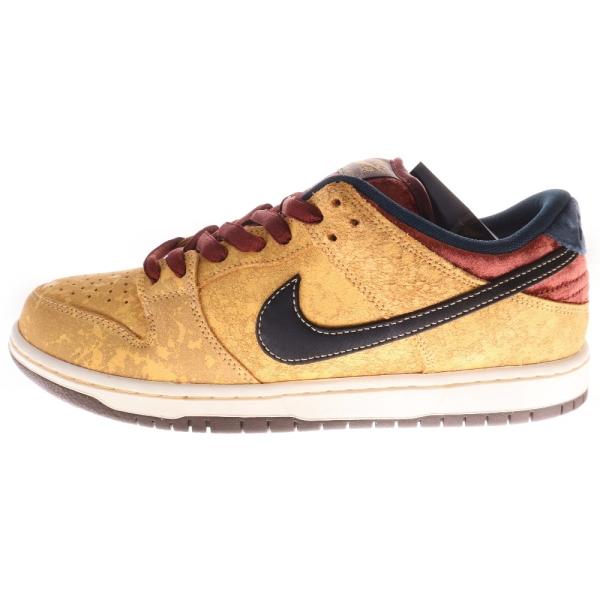 NIKE SB ナイキエスビー DUNK LOW PRO CITY OF CINEMA ダンク シティオブシネマ ローカットスニーカー ゴールド US9/27.0cm FZ1278-200 Nike SB NIKE ナイキエスビー DUNK LOW PRO CITY OF CINEMA ダンク