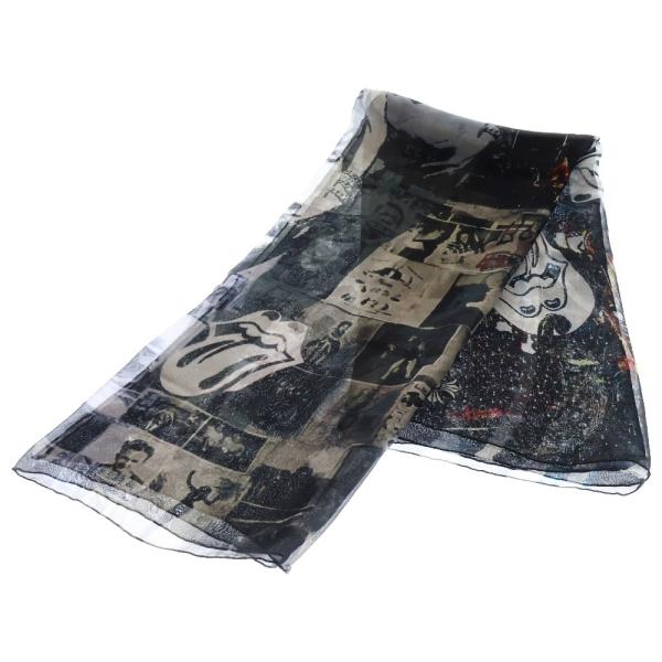 クロムハーツ ローリングストーンズ シルクスカーフ 中古・古着通販】CHROME HEARTS (クロムハーツ) ROLLING STONES