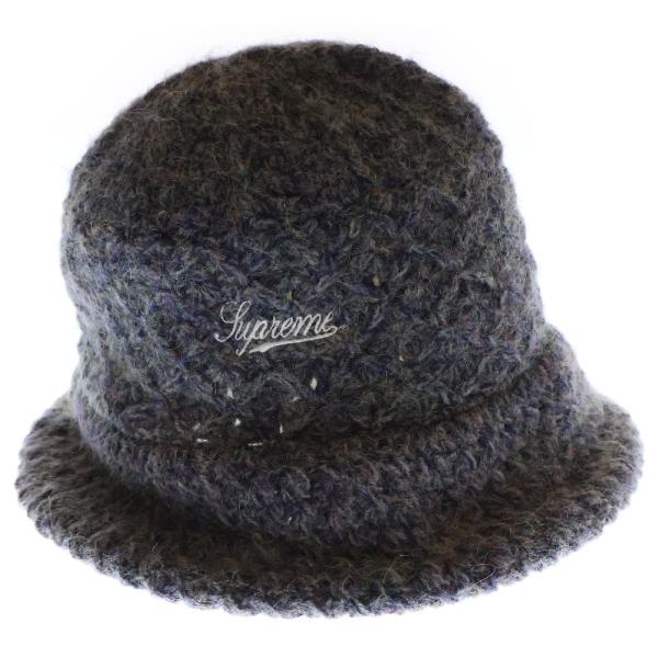 Supreme（シュプリーム） 22AW Mohair Crochet Crusher Bucket Hat