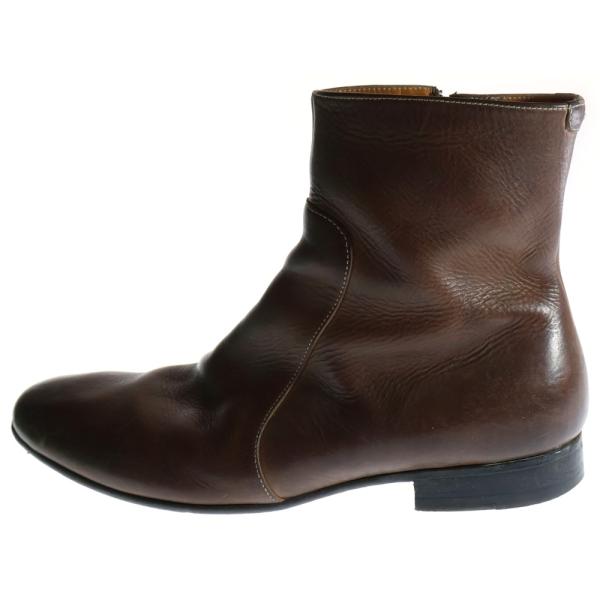 Maison Margiela 22 メゾンマルジェラ サイドジップ レザー ブーツ