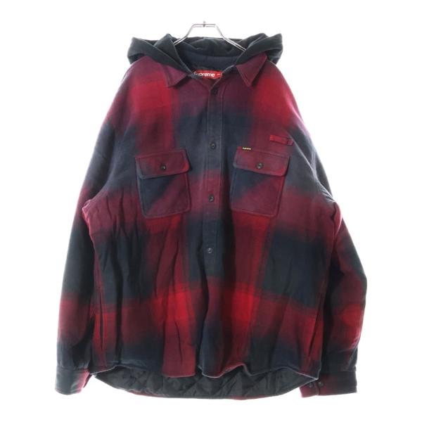 Supreme（シュプリーム） 25SS Quilted Lined Hooded Flannel Shirt