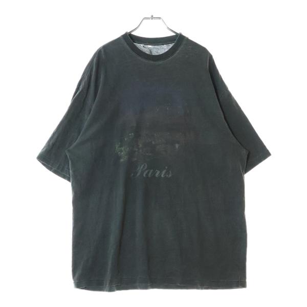 BALENCIAGA バレンシアガ 17AW Paris Tee パリス プリント クルー  