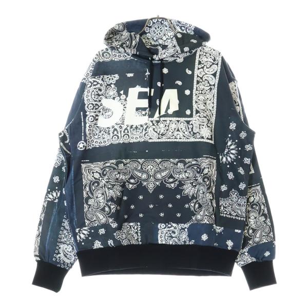 WIND AND SEA ウィンダンシー ×ミヤギヒデタカ ペイズリー柄