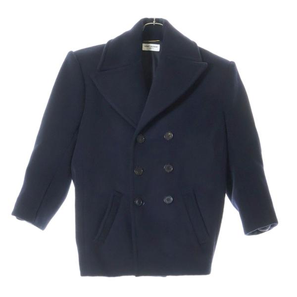 SAINT LAURENT PARIS サンローランパリ 22AW ウール ダブルブレスト P