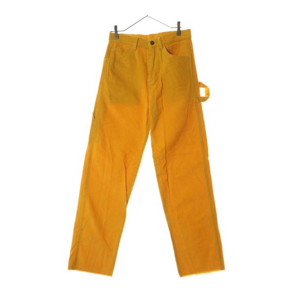 drew house ドリューハウス Corduroy Pants コーデュロイ カーペンターパンツ イエロー drew house（ドリューハウス） CORDUROY CARPENTER PANTS バック