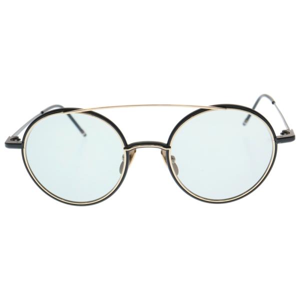 ハ*ギ様 THOM BROWNE トムブラウン アイウェア サングラス 眼鏡 T THOM BROWNE（トム ブラウン） ツーブリッジ ラウンドフレーム