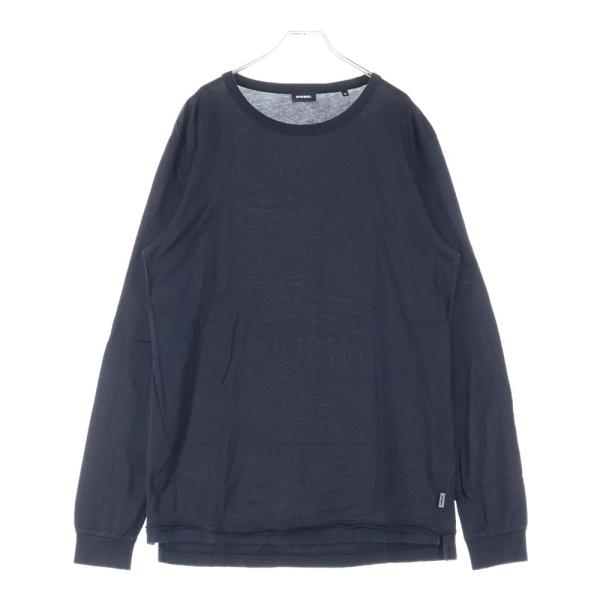 DIESEL（ディーゼル） リブ ロングスリーブ 長袖Tシャツ カットソー