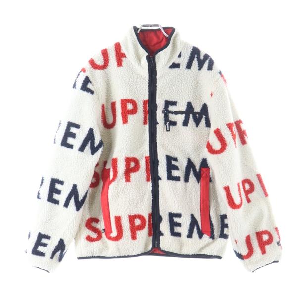 Supreme（シュプリーム） 18AW Reversible Logo Fleece Jacket