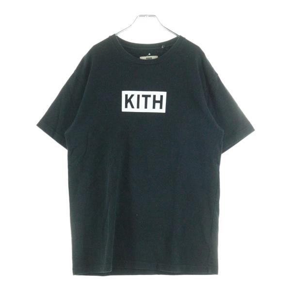KITH（キス） ボックスロゴ プリント クルーネック 半袖 Tシャツ