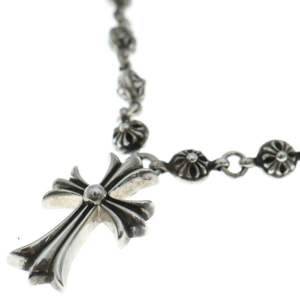 CRSBLクロスボールチェーン スモールCHクロス ネックレス CHROME HEARTS（クロムハーツ） #1 CRSBL CHN SML CH CRS クロスボール