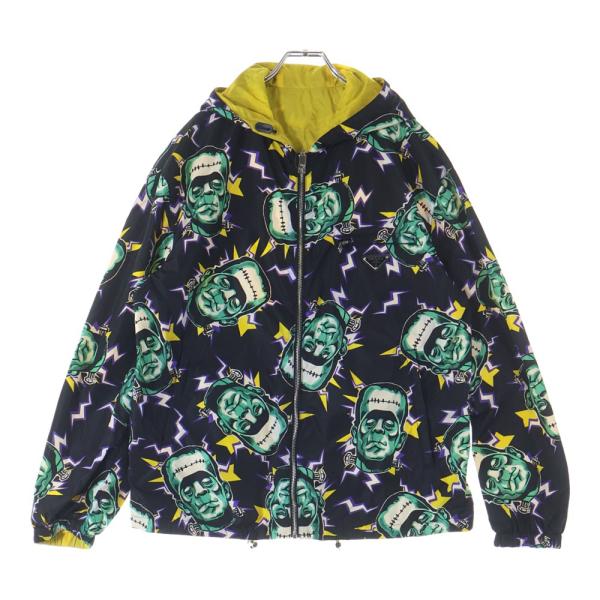 美品 プラダ ホワイト ポケッタブルナイロンジャケット ジップアップ 三角 美品 プラダ ホワイト ポケッタブルナイロンジャケット ジップアップ 三角