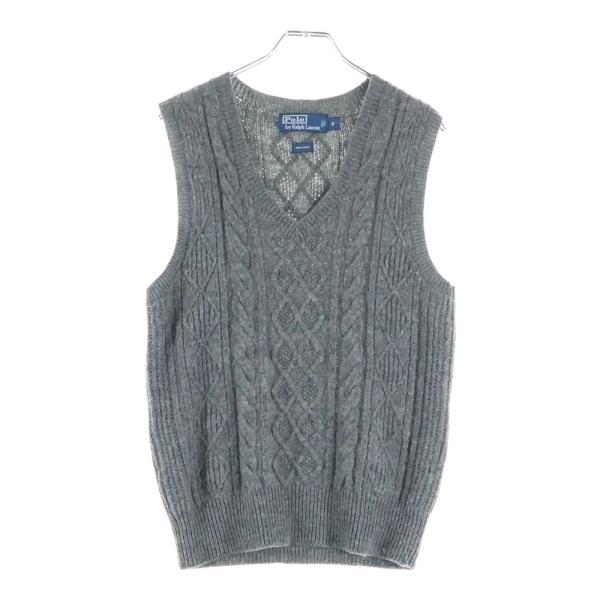 POLO RALPH LAUREN（ポロ・ラルフローレン） Vネック ウール ケーブル