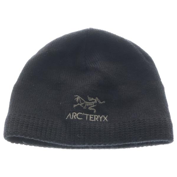 ARC'TERYX ニット帽 ブラック 新品未使用 ARC'TERYX（アークテリクス） CLASSIC BEANIE ロゴエンブロイダリー