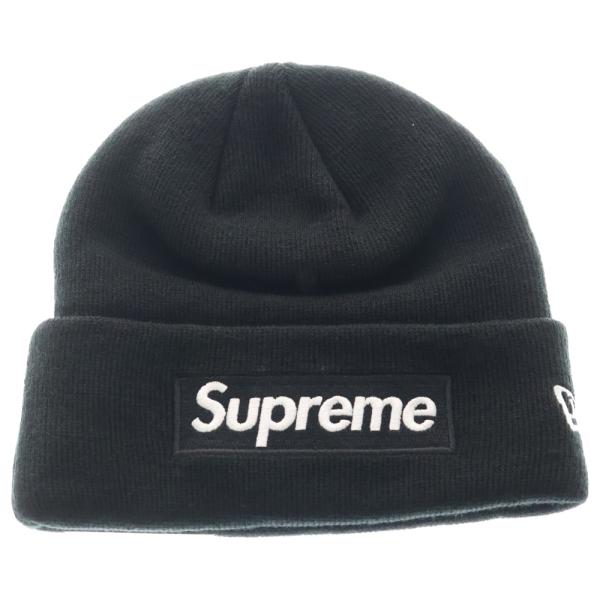 【美品】シュプリーム　ニット帽 Supreme（シュプリーム） 18AW ×New Era Box Logo Beanie ニューエラ
