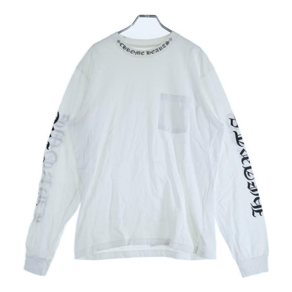 CHROME HEARTS（クロムハーツ） NECK LOGO L/S TEE ネックロゴ