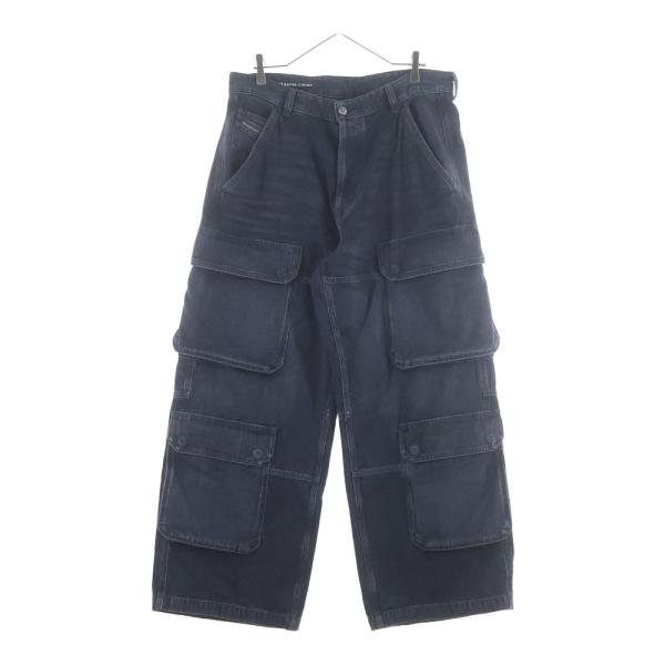 DIESEL（ディーゼル） 24AW D-TOUCH-CARGO USED加工 ワイド カーゴ