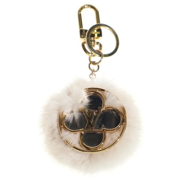 ルイヴィトン ポルトクレ フォルテュンヌ キーリング キーホルダー ゴールド LOUIS VUITTON（ルイ・ヴィトン） ポルトクレ フラワー フィネス