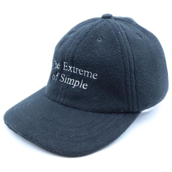 The Ennoy Professional 黒フリースキャップ The Ennoy Professional エンノイプロフェッショナル FLEECE CAP ロゴ