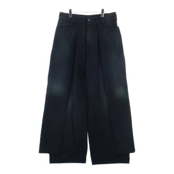 BALENCIAGA（バレンシアガ） 23AW ダブルサイドワイドデニムパンツ