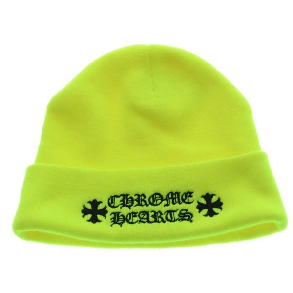 CHROME HEARTS（クロムハーツ） WATCH CAP ロゴ刺繍 ニットキャップ