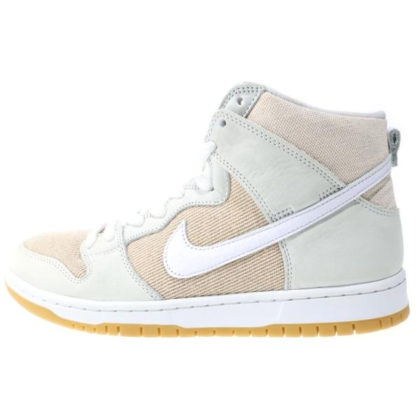 NIKE SB ナイキエスビー DUNK HIGH PRO ISO SAIL ダンクハイ セイル ハイカットスニーカーシューズ アイボリー US9/27cm DA9626-100
