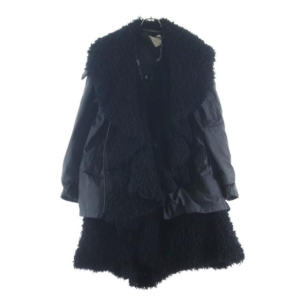 sacai（サカイ） 12AW ボアライニングコート ミリタリーフード