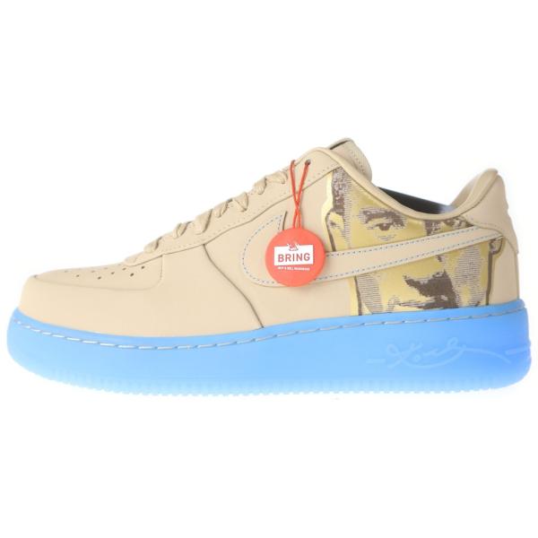 ナイキ ×KOBE BRYANT AIR FORCE 1 コービーブライアント エアフォース1プロトロ ローカットスニーカー ベージュ US9.5/27.5cm IH1018-200