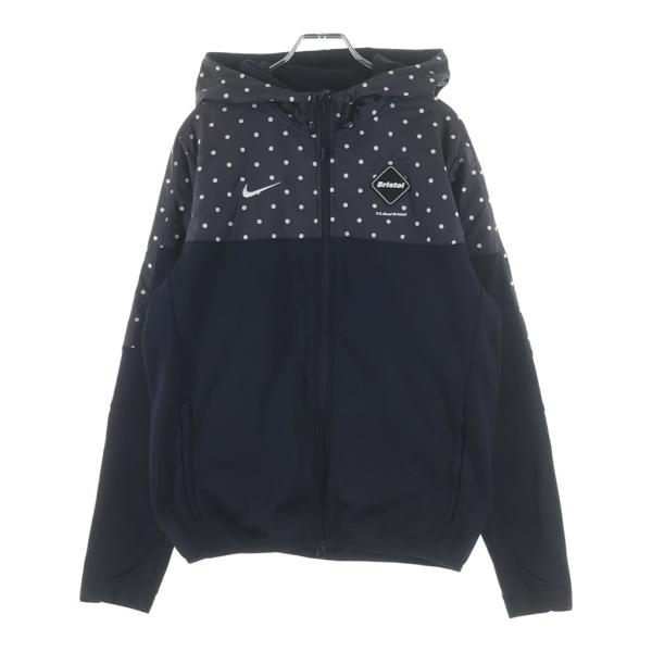 NIKE（ナイキ） ×F.C.Real Bristol FCRB DOT SWEAT HOODIE BLACK M
