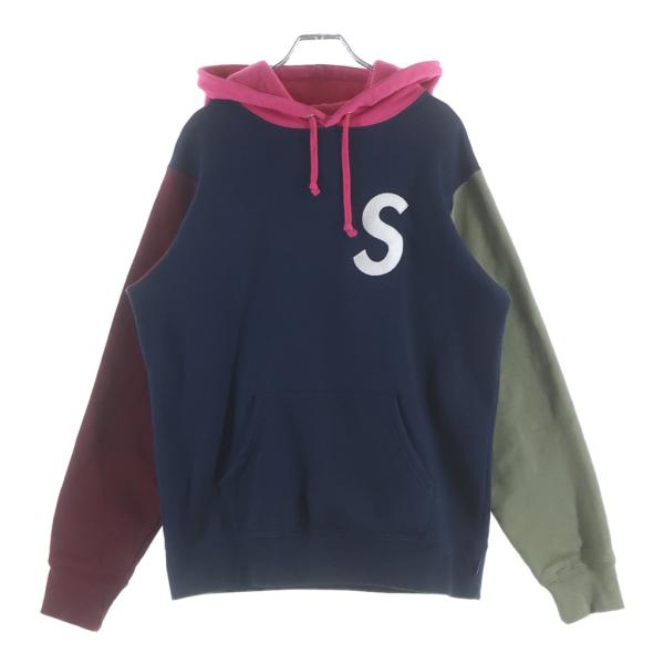 Supreme（シュプリーム） 19SS S Logo Colorblocked Hooded Sweatshirt