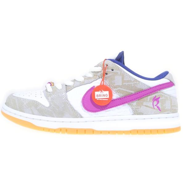 ナイキエスビー ×RAYSSA LEAL DUNK LOW PRM RL PURE PLATINUM ライッサ レアウ ダンク ローカットスニーカー マルチ US9/27cm FZ5251-001