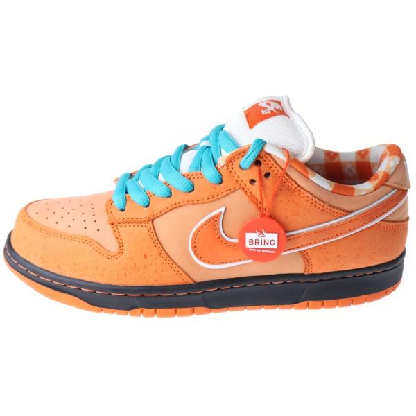 ナイキエスビー ×CONCEPTS DUNK LOW OG QS ORANGE LOBSTER コンセプツ ダンク ローカットスニーカー オレンジロブスター FD8776-800