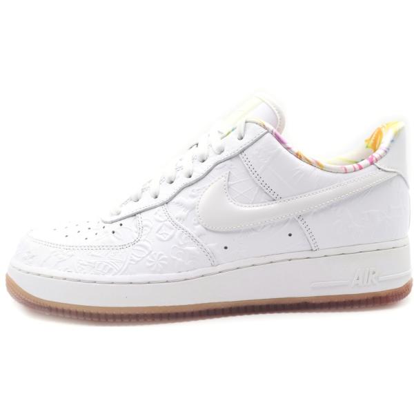 NIKE ナイキ AIRFORCE 1 07 PRM CU8870-117 エアフォース ローカットスニーカー ホワイト US9.5/27.5cm