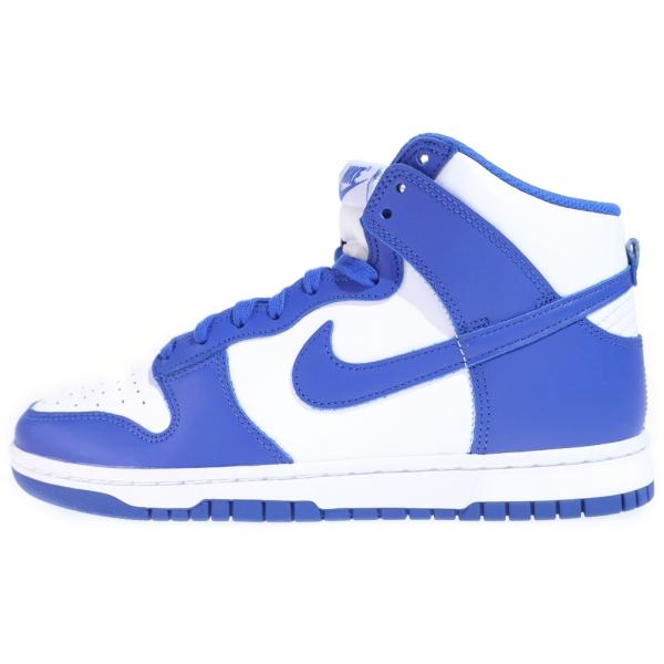 NIKE ナイキ DUNK HIGH GAME ROYAL ダンク ゲームロイヤル ハイカットスニーカー ホワイト/ブルー US8.5/26.5cm DD1399-102