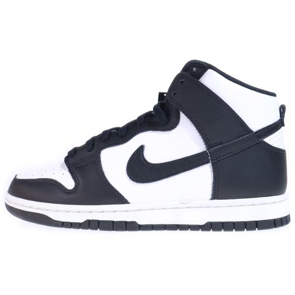 NIKE ナイキ DUNK HIGH Black and White ダンク ハイカットスニーカーシューズ ブラック/ホワイト US8.5/26.5cm DD1399-103