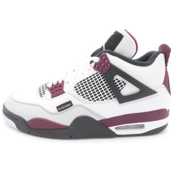 NIKE ナイキ AIR JORDAN 4 RETRO PSG エアジョーダン ハイカットスニーカー ホワイト/ボールド CZ5624-100 US8.5/26.5cm