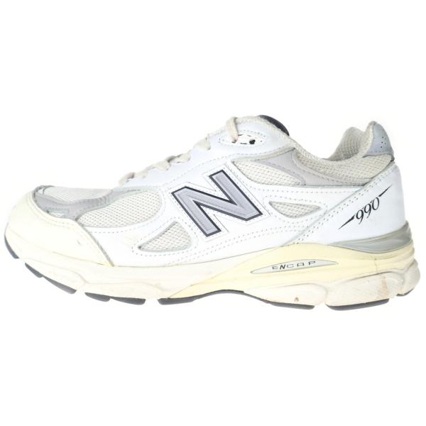 New Balance ニューバランス M990AL3 SEA SOLT シーソルト メッシュ ローカットスニーカー ホワイト US9.5/27.5cm