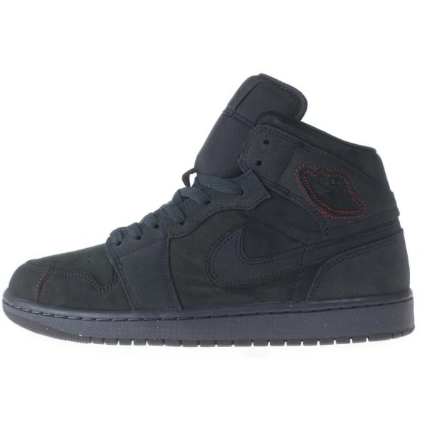NIKE ナイキ AIR JORDAN1 Mid SE Craft FD8634-001 エアジョーダン1 ミッドカットスニーカー SE クラフト ブラック US10/28cm