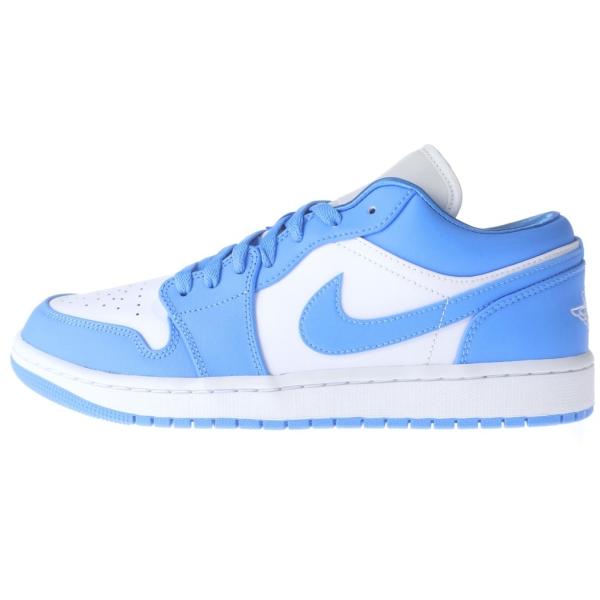 NIKE ナイキ Womens AIR JORDAN 1 Low UNC AO9944-441 ウィメンズ エアジョーダン1 ローカットスニーカー ホワイト/ブルー US11.5/28.5cm