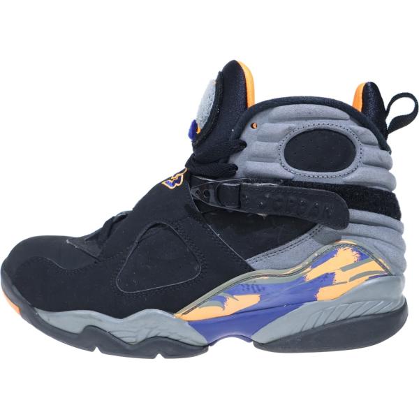 ナイキ AIR JORDAN 8 RETRO Phoenix Suns エアジョーダン レトロ フェニックス サンズ ハイカットスニーカー ブラック US9/27cm 305381-043